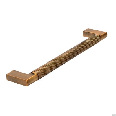 Ручка мебельная продолговатая 2457160 Antique Gold Brushed