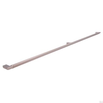 Ручка мебельная продолговатая 2457 750 Silver Brushed