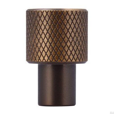 Мебельная ручка 2464 16 матовое античное золото