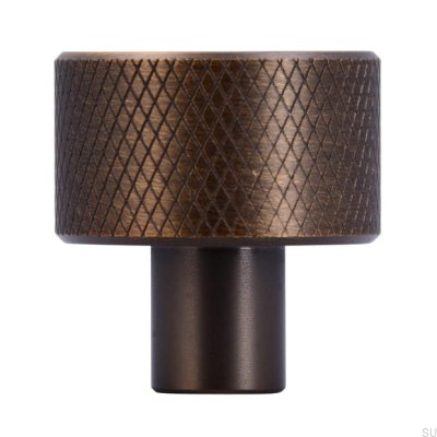 Мебельная ручка 2464 24 античное золото матовое покрытие