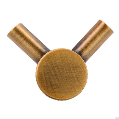 Настенная вешалка 2463 Antique Gold Brushed
