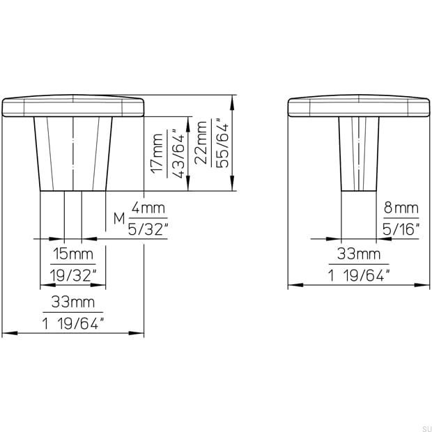 2438-32PB12--Gałka meblowa-2438-32-Metalowa-Czarna-Matowa-Siro-Skandynawskie-Uchwyty_7