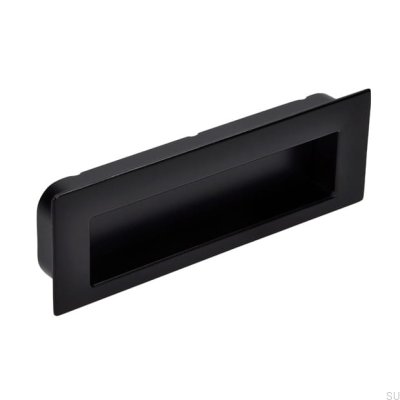 Встраиваемая ручка для мебели 2382 Metal Black Mat