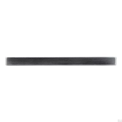 Ручка мебельная продолговатая 2108 96 Antique Silver Brushed