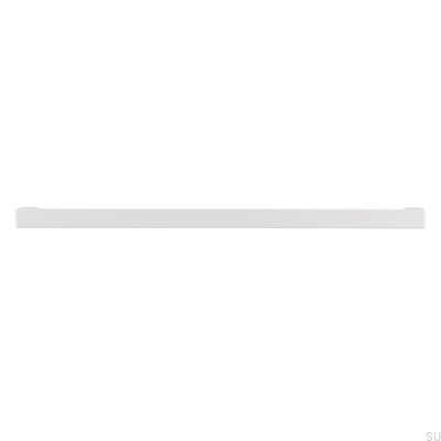 Ручка мебельная продолговатая 2108 160 Металл Белый