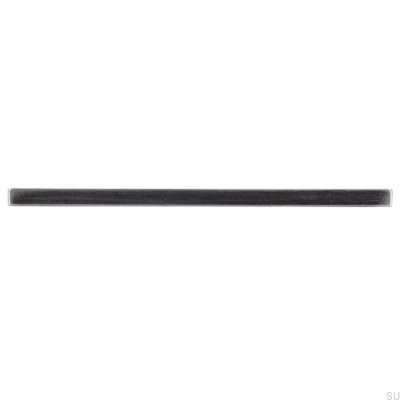 Ручка мебельная продолговатая 2108 160 Antique Silver Brushed