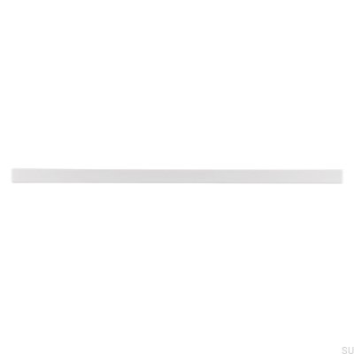 Ручка мебельная удлиненная 2108192 Металл Белый