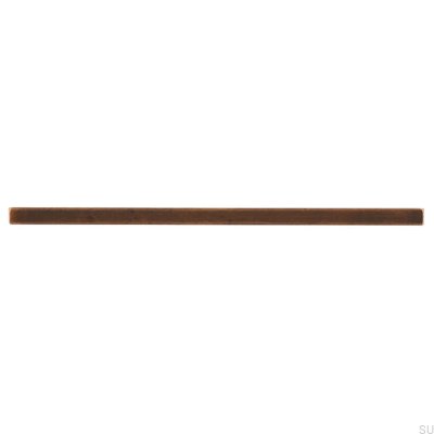 Ручка мебельная продолговатая 2108192 Antique Gold Brushed