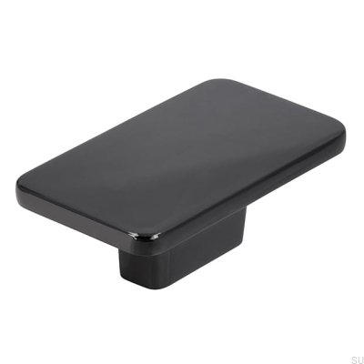 Мебельная ручка 2411 антрацит полированный