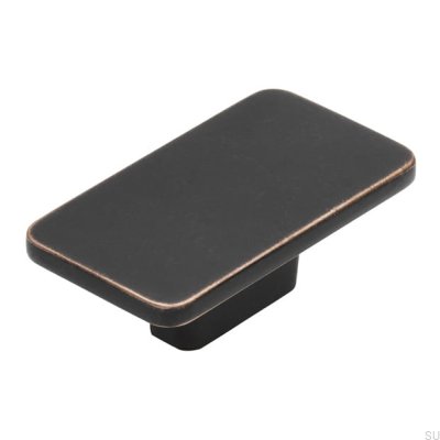 Мебельная ручка 2411 Black Antique Copper