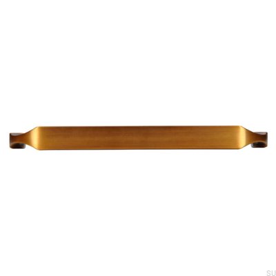 Ручка мебельная удлиненная 2440160 Antique Gold Brushed