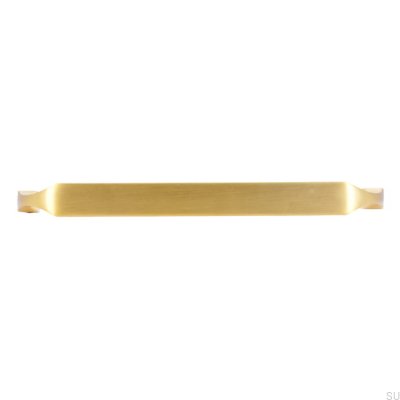 Ручка мебельная удлиненная 2440160 Gold Brushed