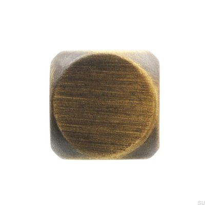 Мебельная ручка 2389 Antique Gold Brushed