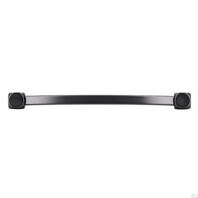 Ручка мебельная удлиненная 2388 96 Матовый антрацит