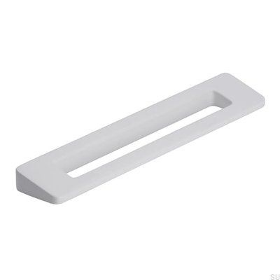 Ручка мебельная удлиненная 2394 96 Metal White Mat
