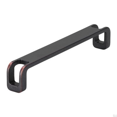 Ручка мебельная удлиненная 2285160 Black Antique Copper