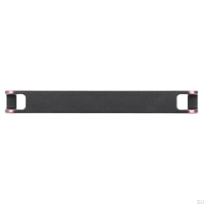 Ручка мебельная удлиненная 2285160 Black Antique Copper