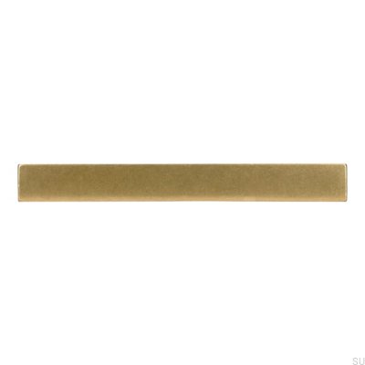 Удлиненная мебельная ручка 2157 128 Antique Gold