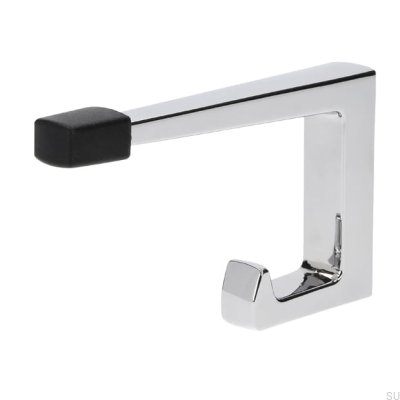 Настенная вешалка с упором 2422 32 Хром полированный