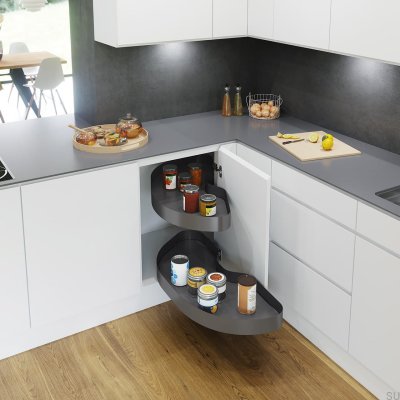 Угловая карусель ЛЕВАЯ 90 см