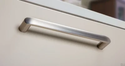 Ручка мебельная круглая Roma 160 Black Mat