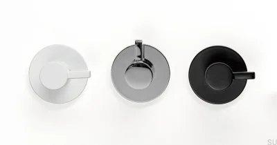 Настенная вешалка Fin Chrome полированная Eco