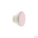 Galki do mebli SIMPLE WHITE - jasny rozowy - DOT Manufacture.webp