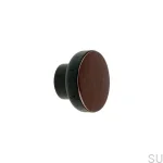 Galki do mebli SIMPLE BLACK - ciemny brazowy - DOT Manufacture.webp