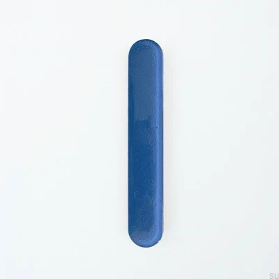 Ручка мебельная круглая 128 стеклянная Indigo