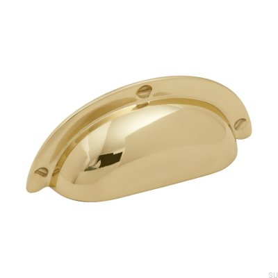 Мебельная ручка для чаши 3922 64, полированное золото