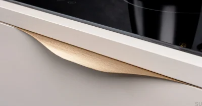 Мебельная ручка Noma Edge 0254 256 Алюминий, матовое золото Cava