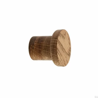 Базовая деревянная настенная вешалка из дуба - тонирующее масло