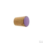 Galki do mebli SIMPLE CONE emaliowane 2 cm -   fioletowy