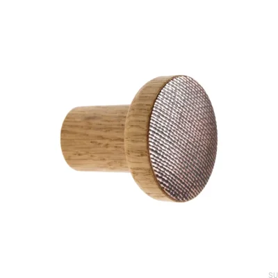 Настенная вешалка Stamp Copper - бесцветное полуматовое масло