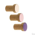 drugie zdjecie do produktow wieszaki SIMPLE emaliowane 3 cm - olej bezbarwny - 3 kolory.webp