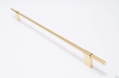 Мебельная ручка Line 342 Gold Brass Polished Unpainted