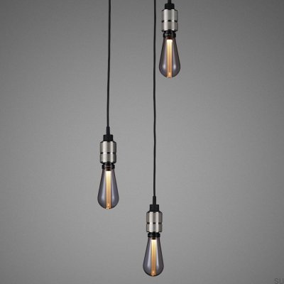 Люстра без плафонов 3.0 Hooked 2.6 м Steel Silver