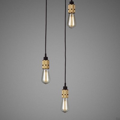 Люстра без плафонов 3.0 Крюковая 2 м Латунь