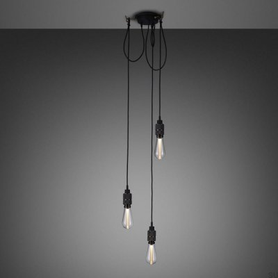 Люстра без плафонов 3.0 Hooked 2 m Brass Burnt Bronze