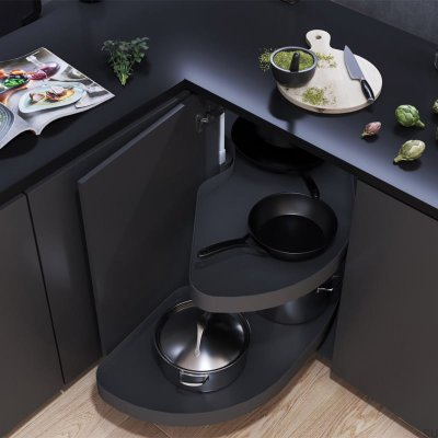 Угловая карусель Cornerstone RIGHT 80 см