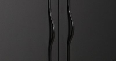 Brave 480 Алюминиевая черная мебельная ручка