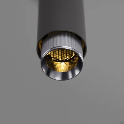 Комплект декоративных ламп Exhaust Detail Linear Steel Silver