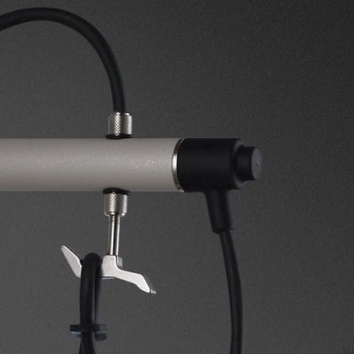 Настенный светильник Hooked Nude, стальной серый с серебром