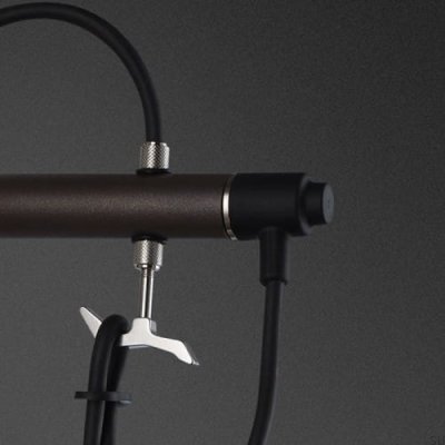 Настенный светильник Hooked Cross S, цвет стальной графит с серебром