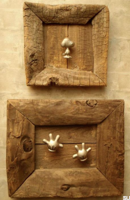 Ручка мебельная Микки Маус Правосторонняя Матовый никель