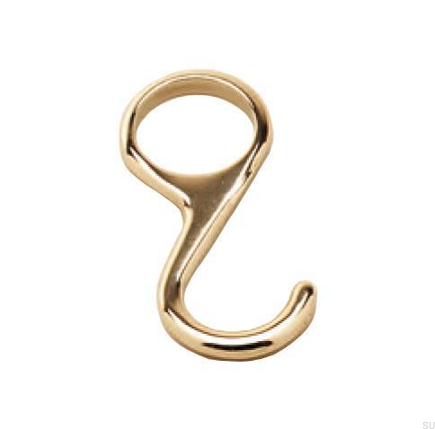 Hak balustradowy Mosiężny Polerowany.png