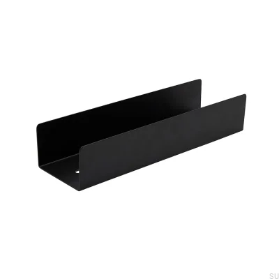 Нижняя душевая полка из нержавеющей стали Black Matt
