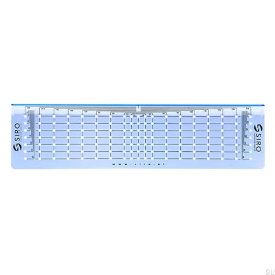 Пластиковый шаблон для сверления H163