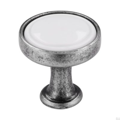 Мебельная Ручка 1971 Античное Серебро