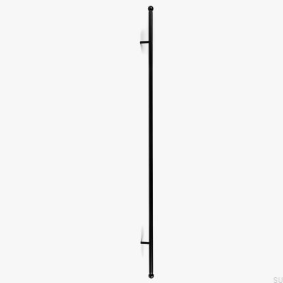 Kirke Railing 700 продолговатая мебельная ручка Металл Черный